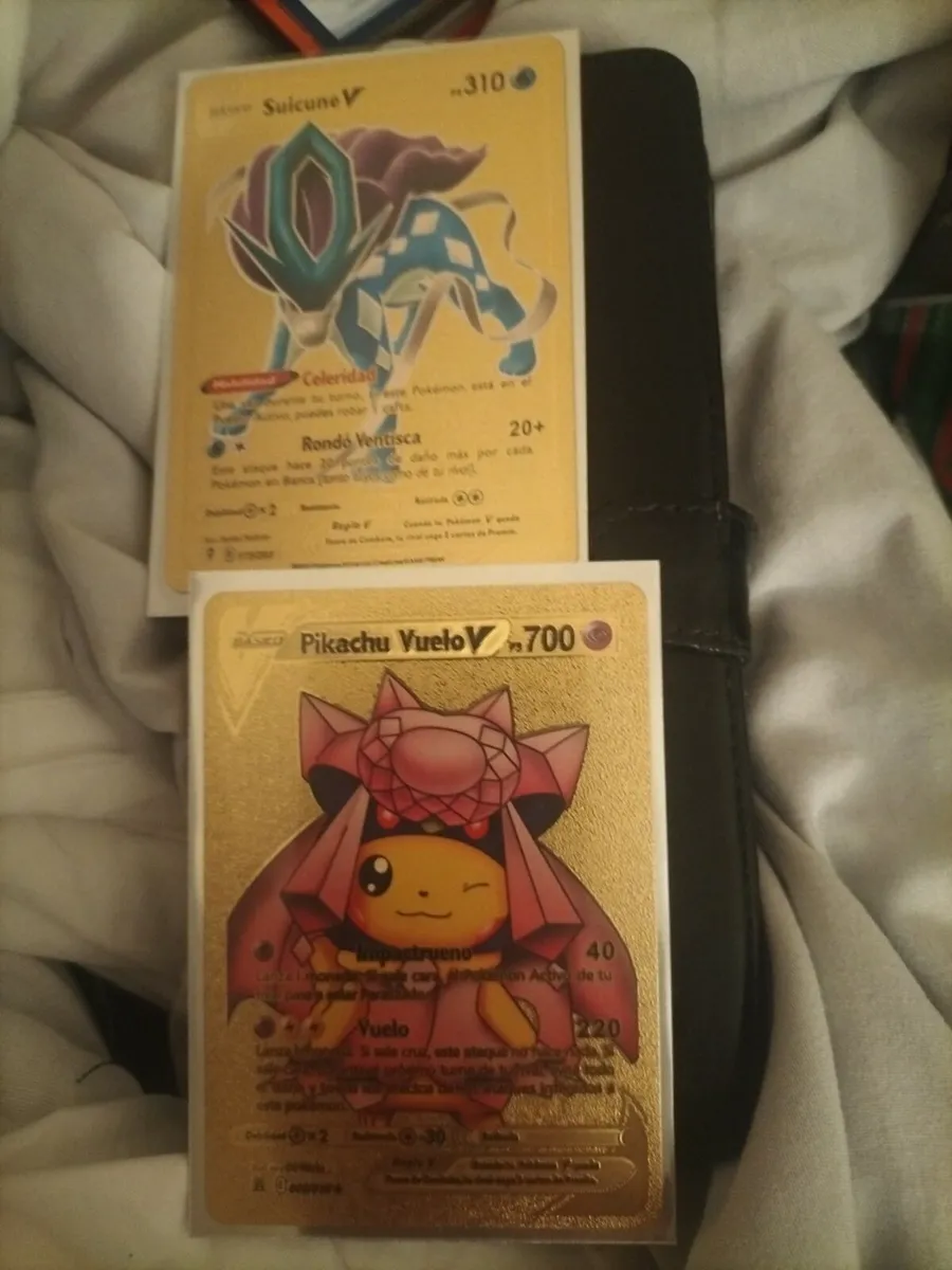 GOLD FOIL POKEMON CARDS SPANISH - Image 3