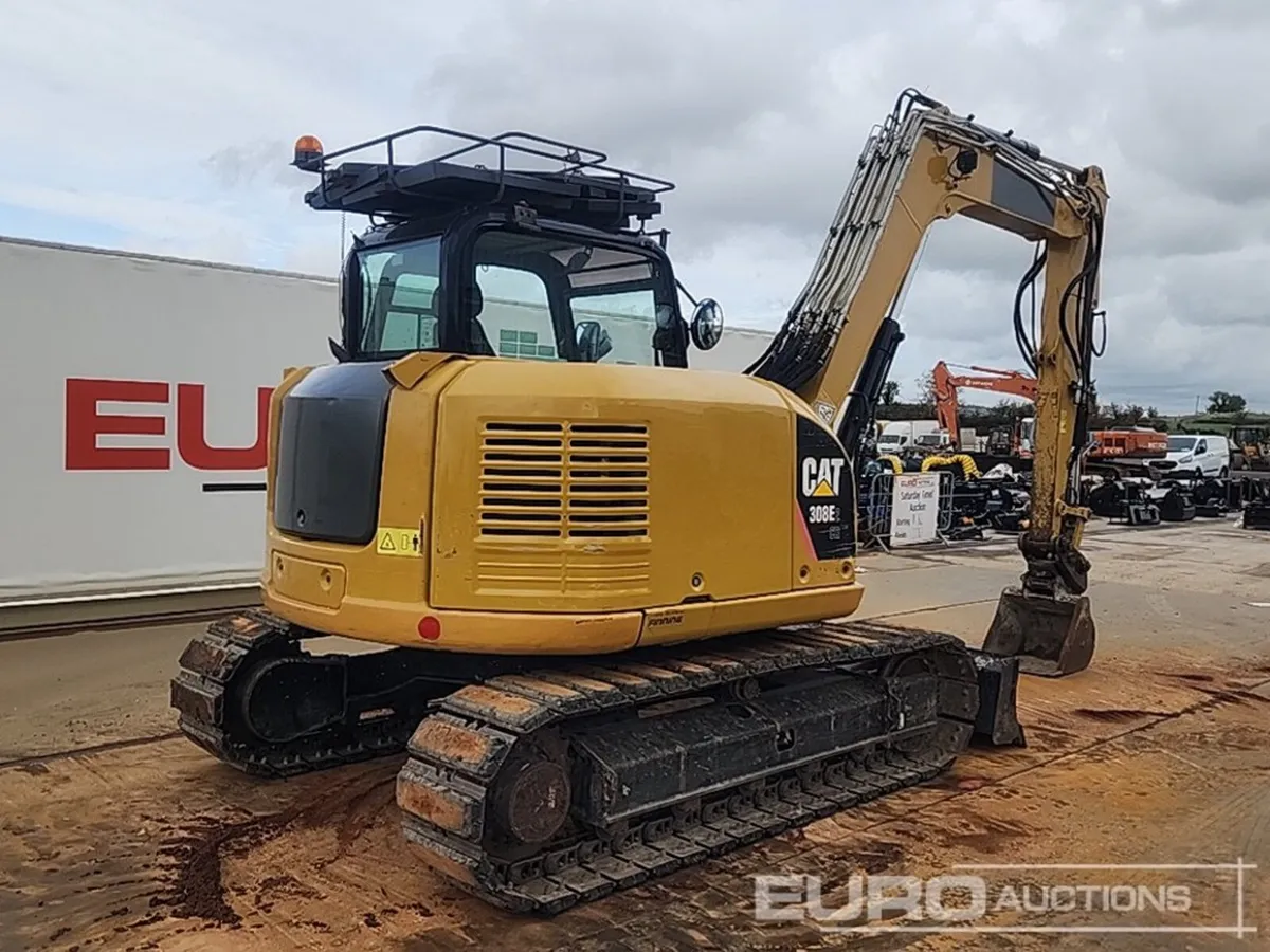 2017 CAT 308E2CR - Image 3