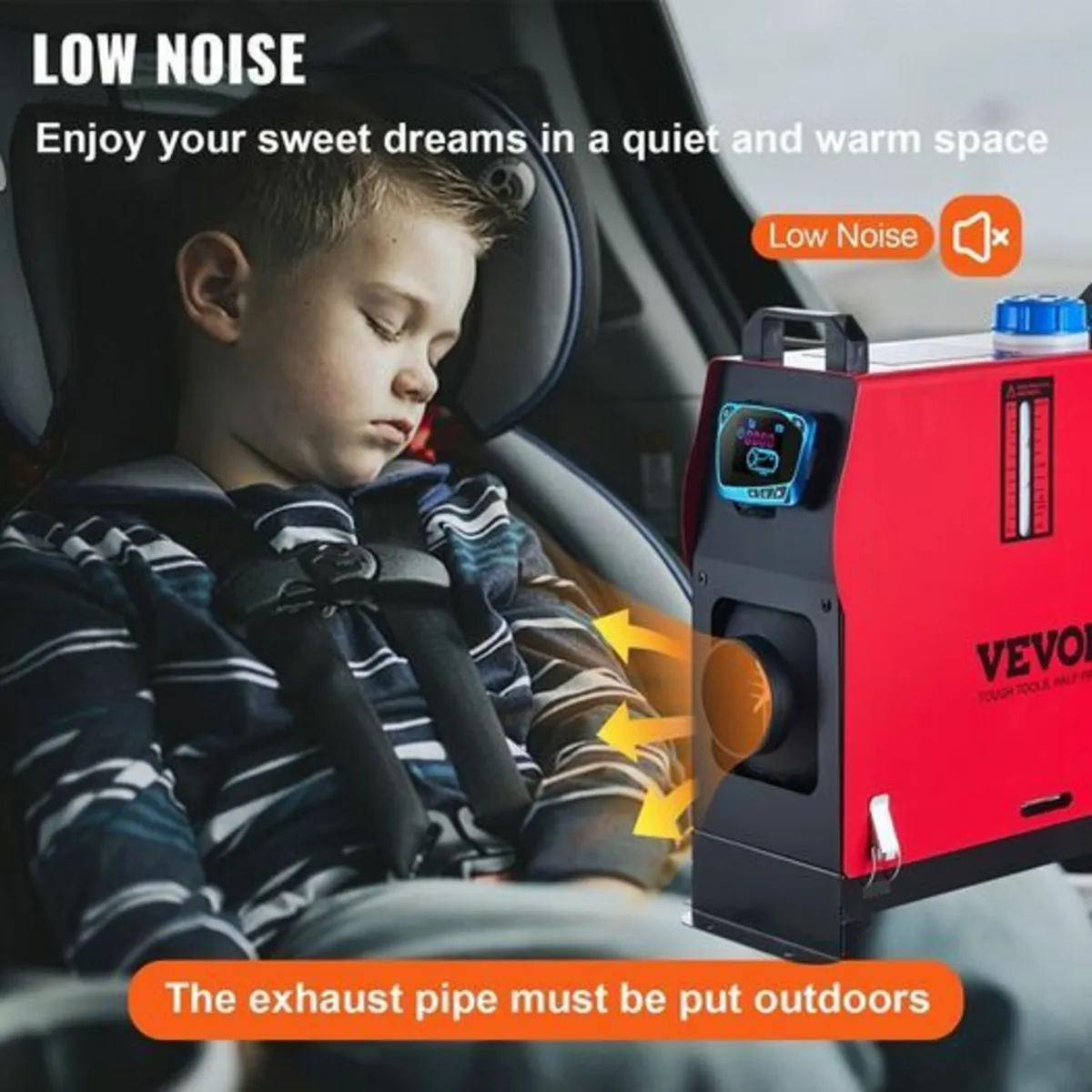 Upgraded Diesel Air Heater 8KW Parking Heater, 12V - Image 2