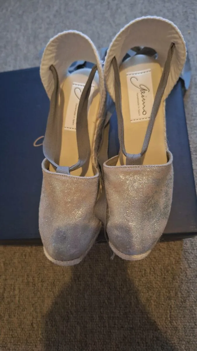 Silver wedge heels - Image 2