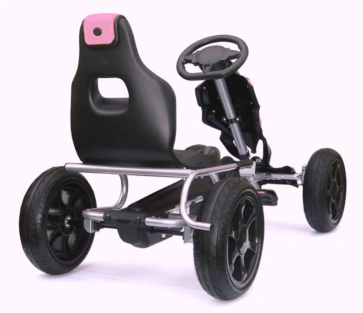 Free Delivery - Kids go kart Pink - Image 3