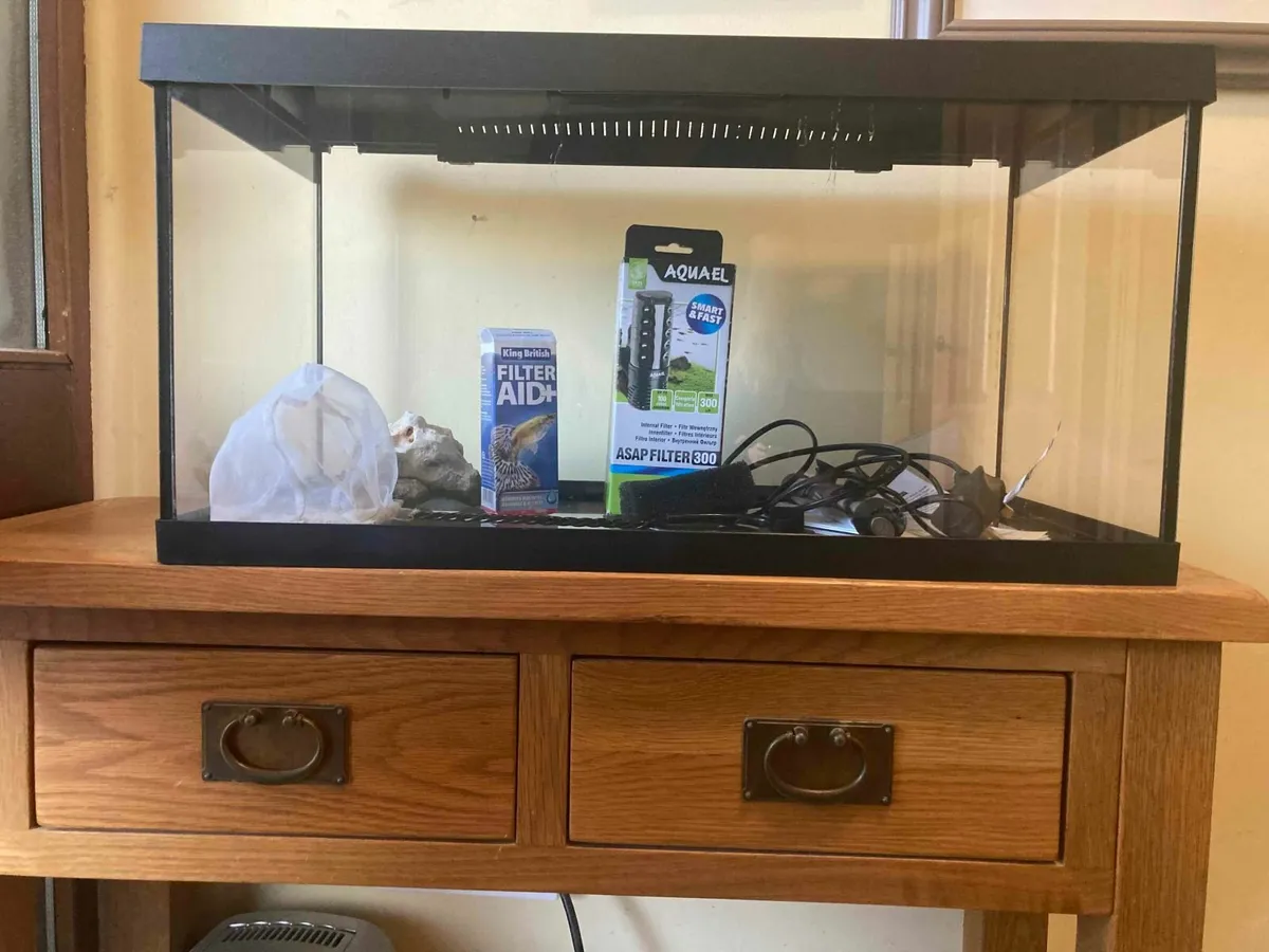 Fish Tank with Accessories - Image 1