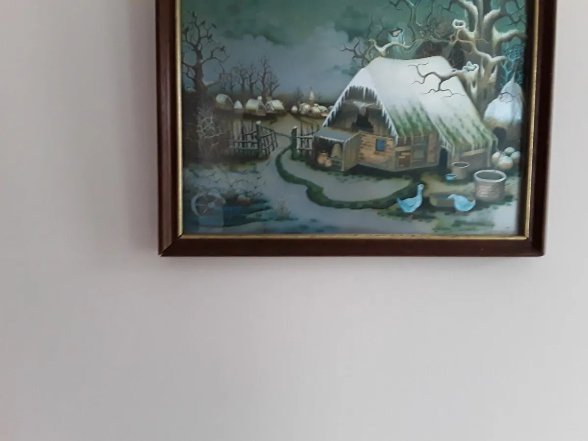 Two lovely small pictures - Image 1