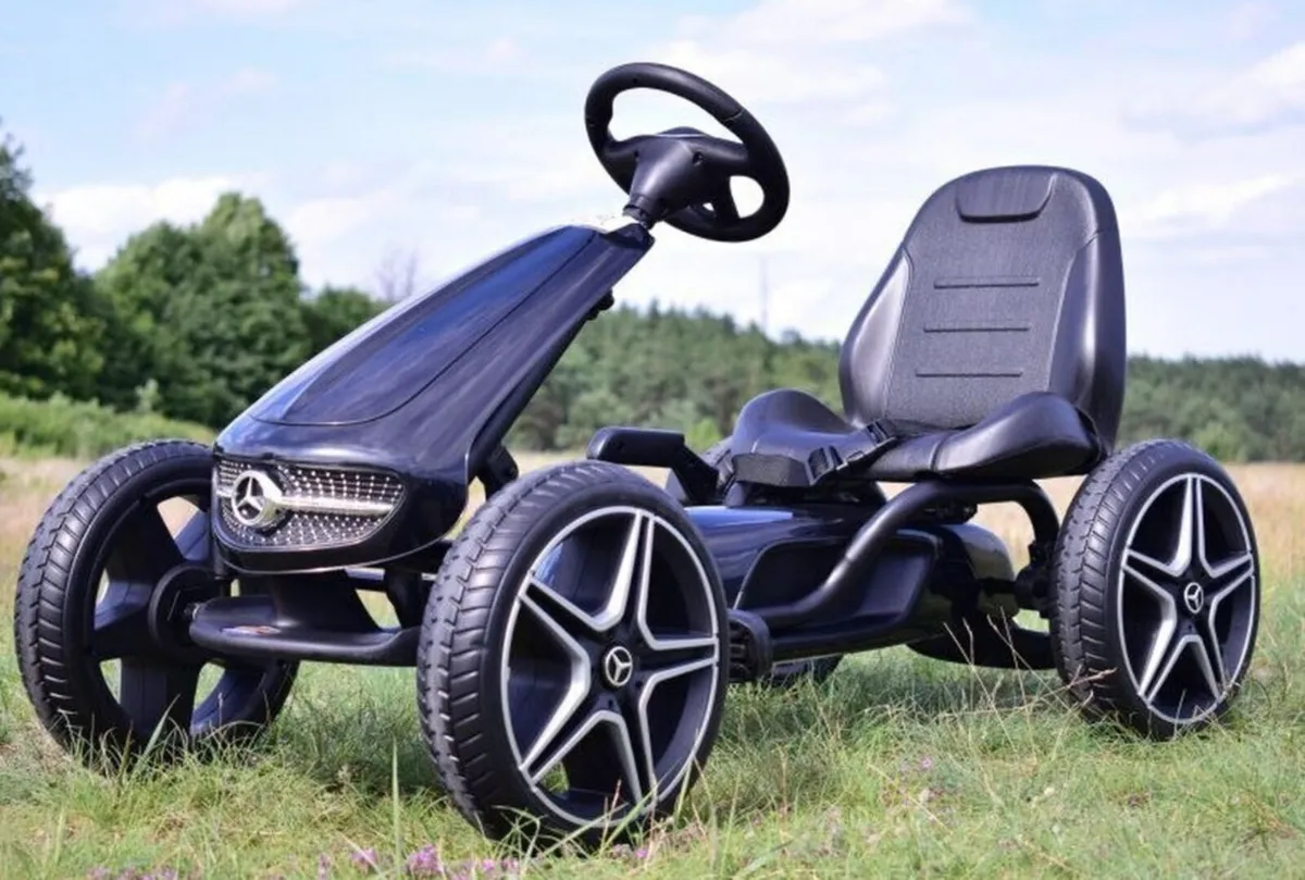 Free Delivery - Mercedes Benz Go Kart for kids - Image 3