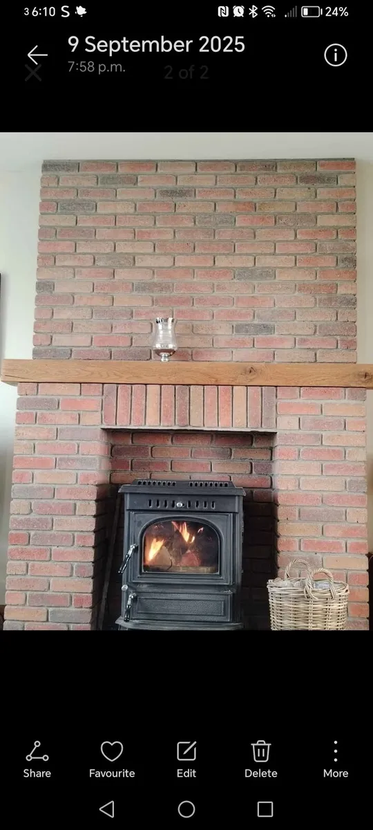Back boiler stove