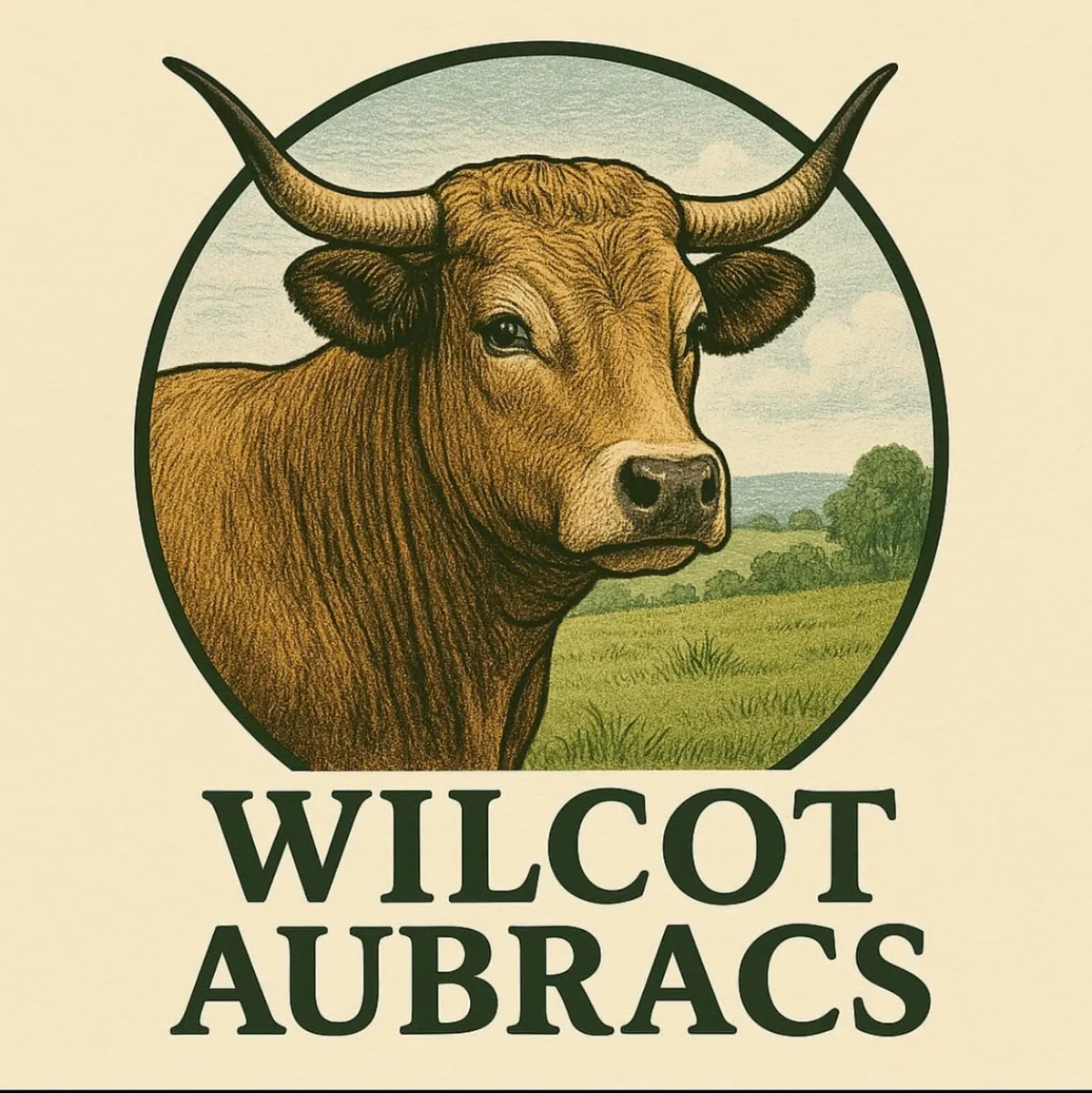 2 in Calf pedigree registered Aubrac cows - Image 1