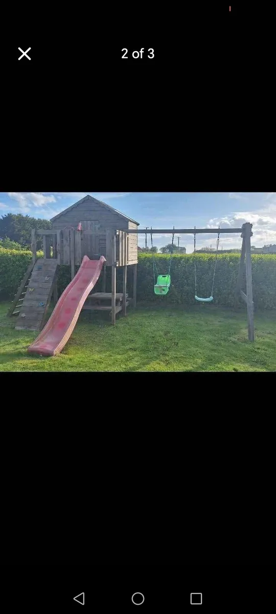 Tree House swing set - Image 2