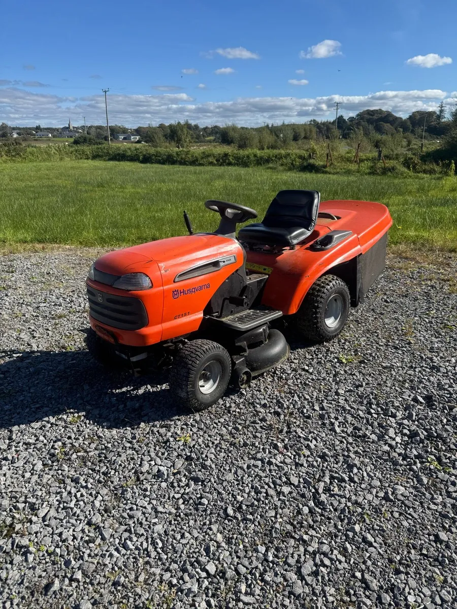 Husqvarna ct151 ride on mower - Image 1