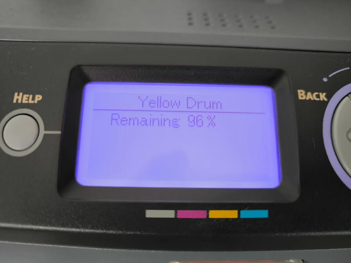 OKI Pro7411WT White Toner Printer - Image 4