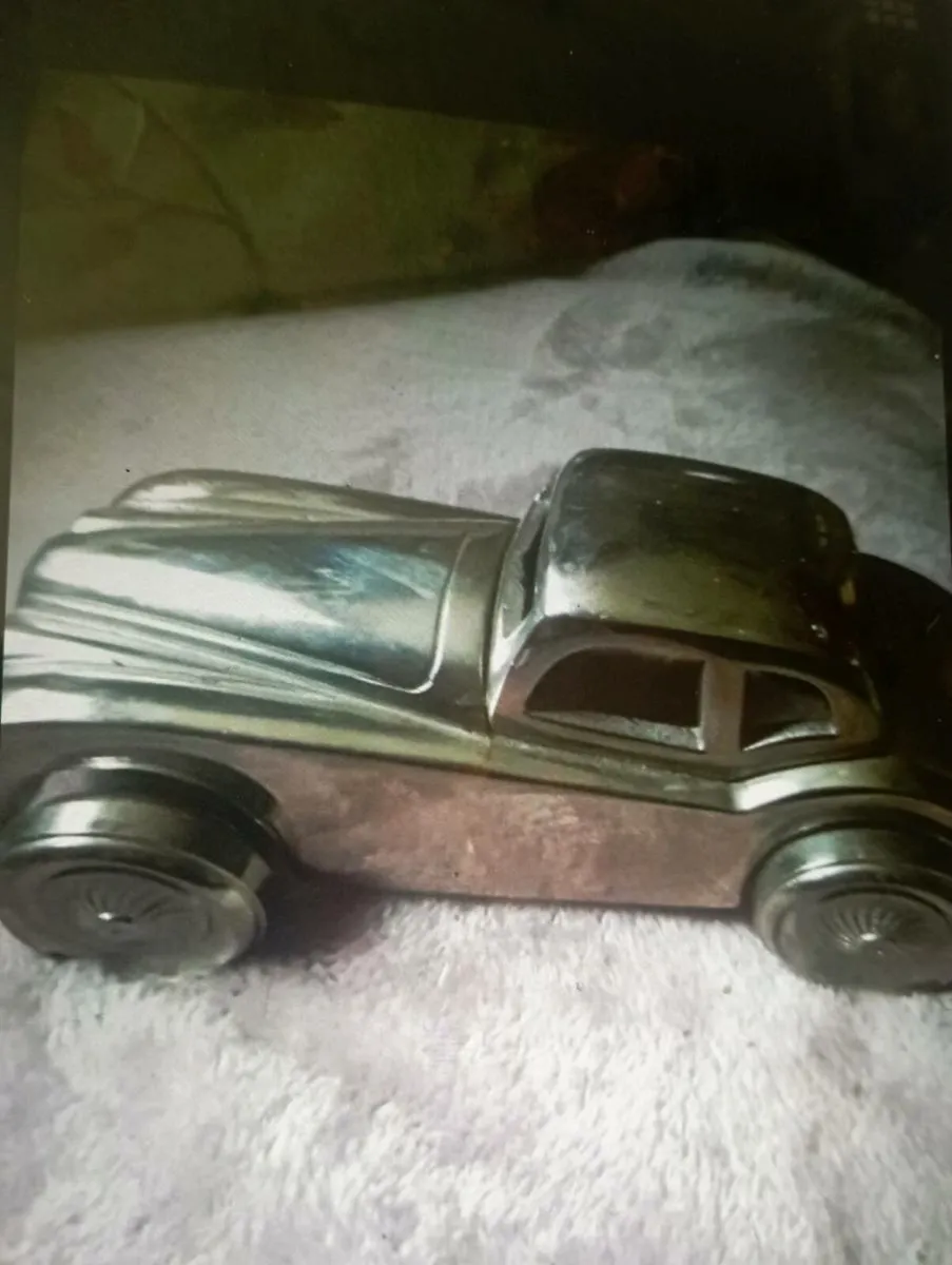 RARE RETRO   METAL ALUMINIUM CAR. - Image 4