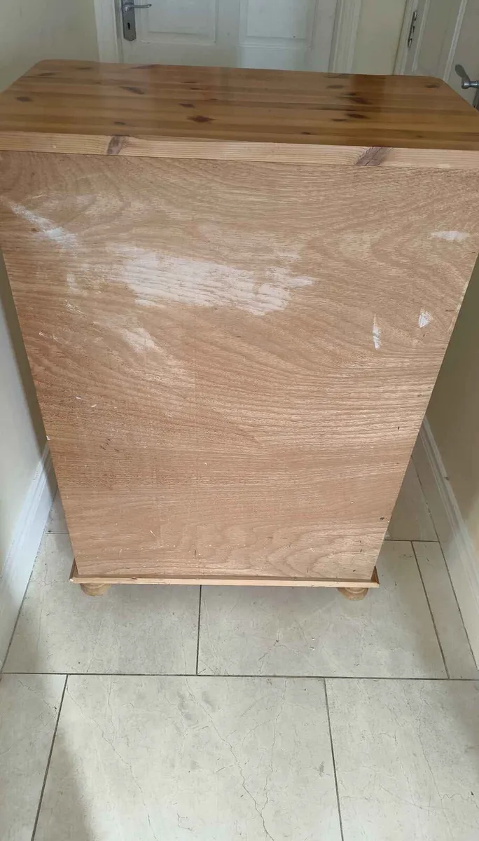Solid pine wood chest of drawers - Image 3