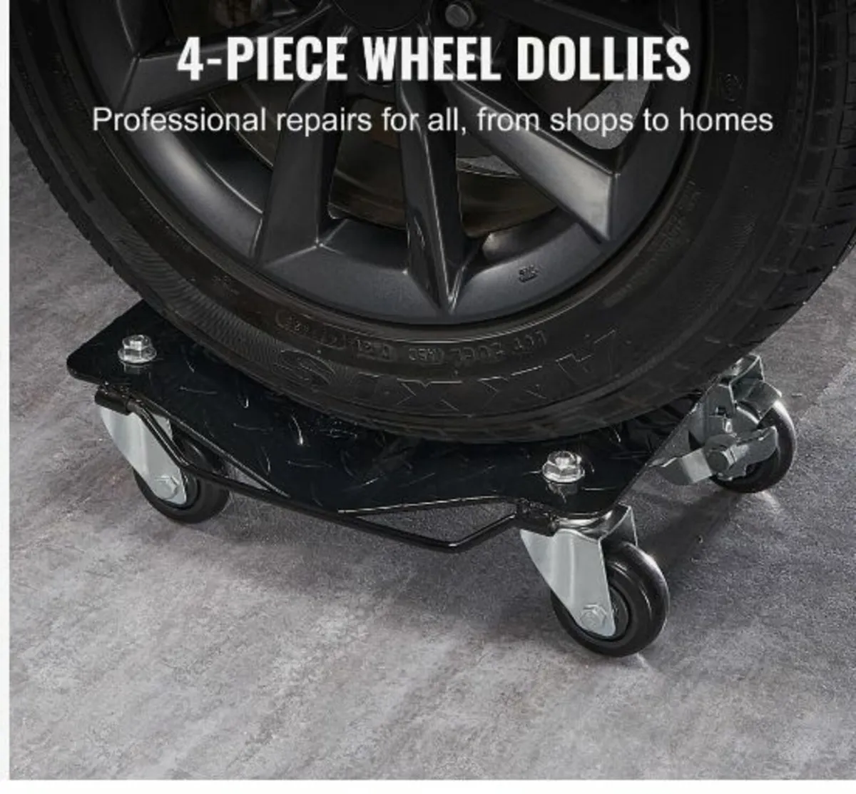 Car Dolly Wheel Tire Dolly 4 PCS Heavy - Image 3