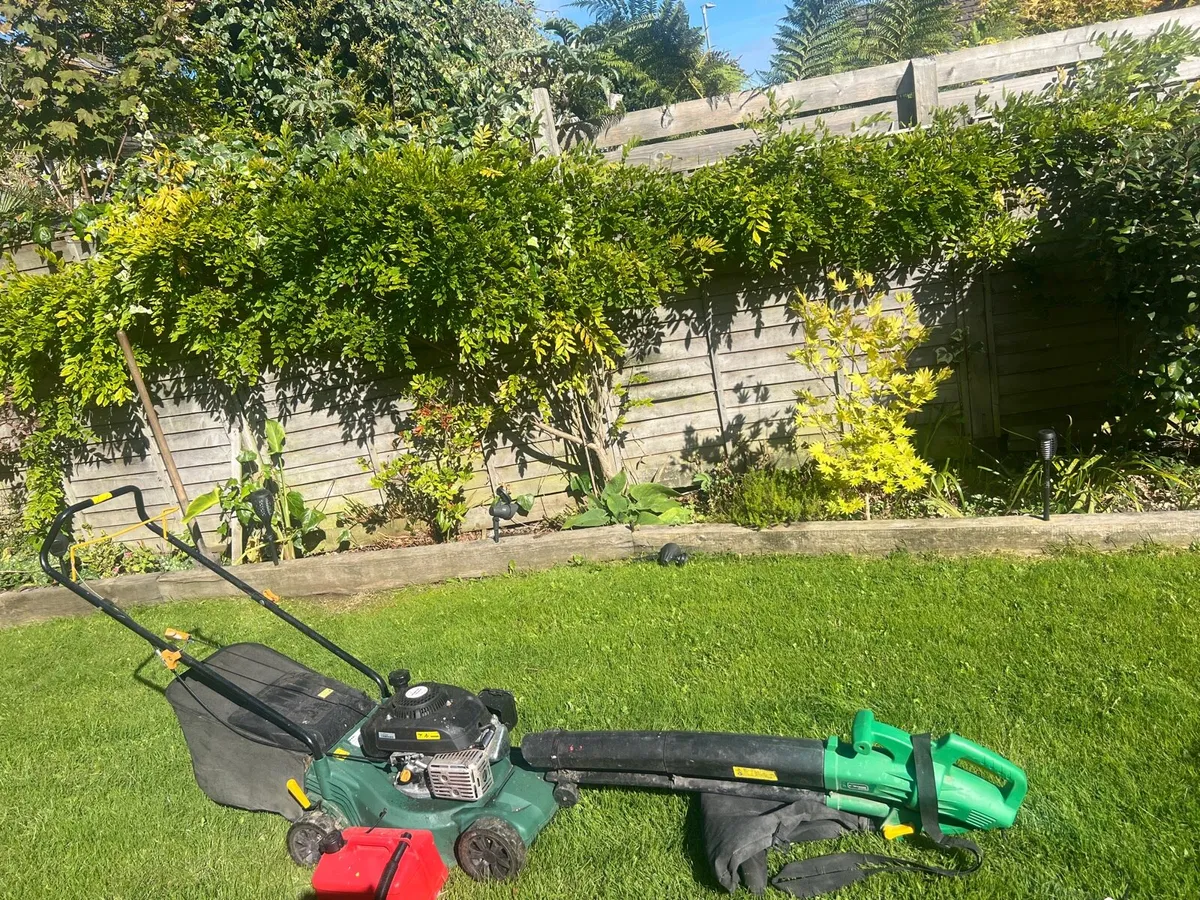 Garden lawn mower and  electric blower - Image 2