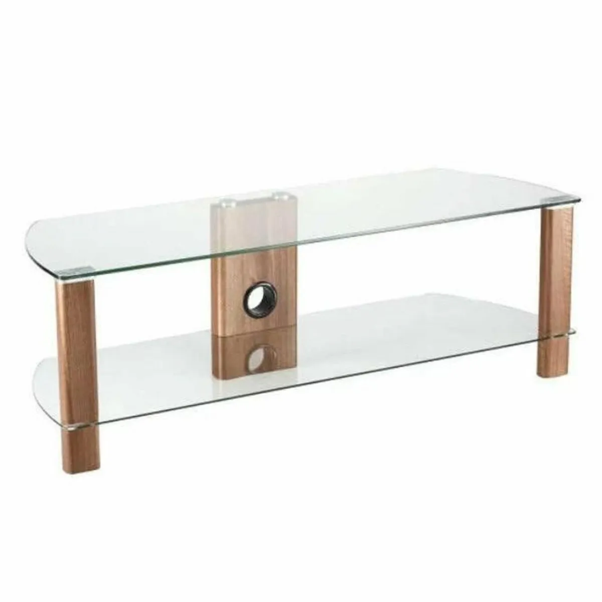 Alphason 1500mm TV Stand for Upto 72" TV - Walnut - Image 1