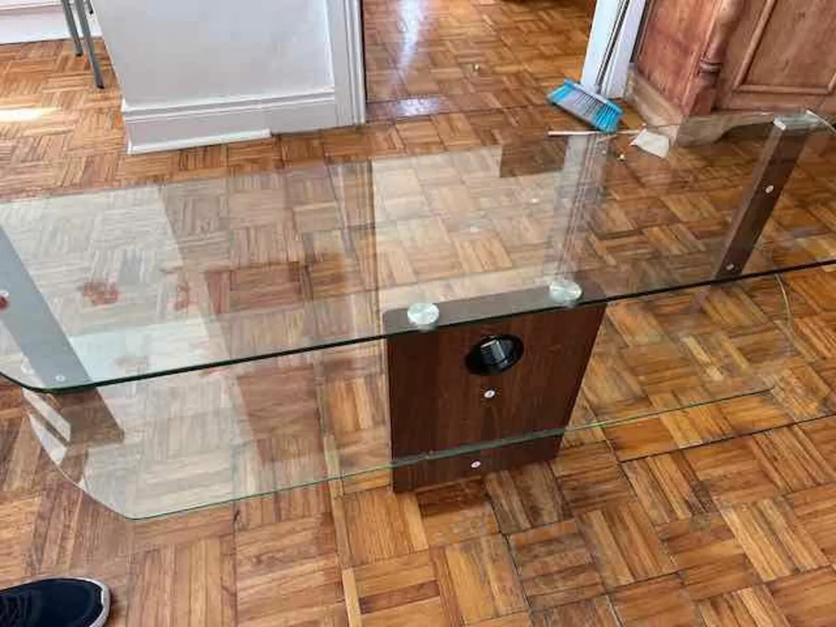 Alphason 1500mm TV Stand for Upto 72" TV - Walnut - Image 4