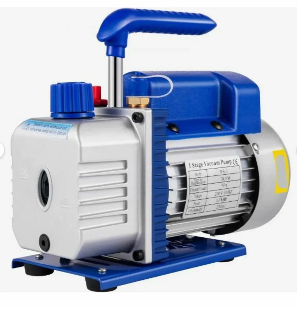 183 L/min(3CFM) 246W(1/3HP) Vacuum - Image 1