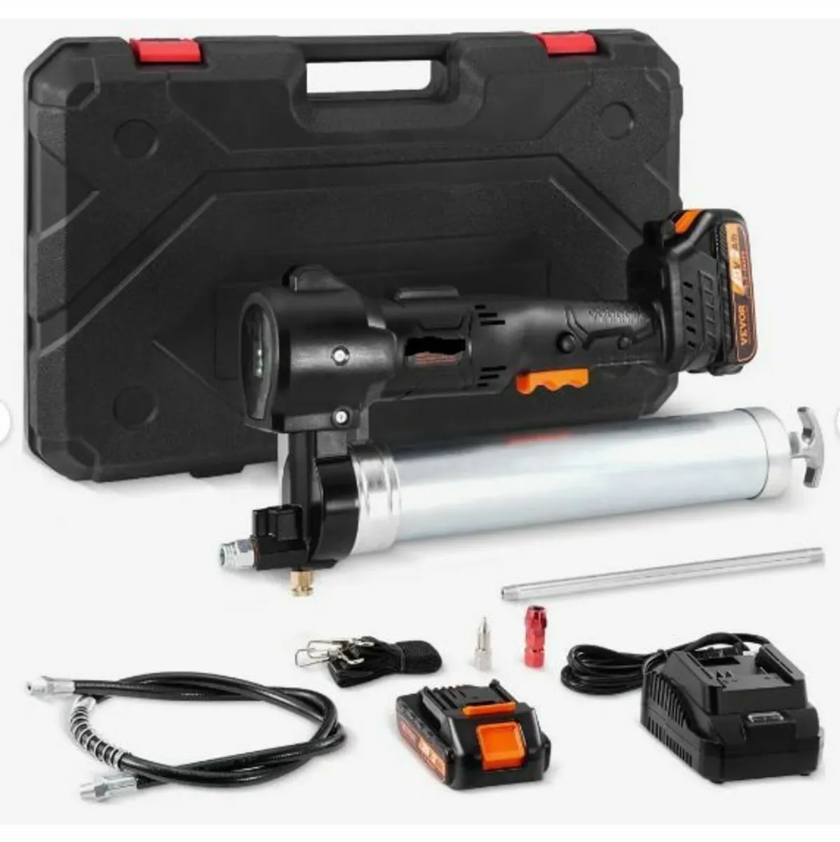 Cordless Grease Gun, 20-Volt, 10,000 PSI - Image 1