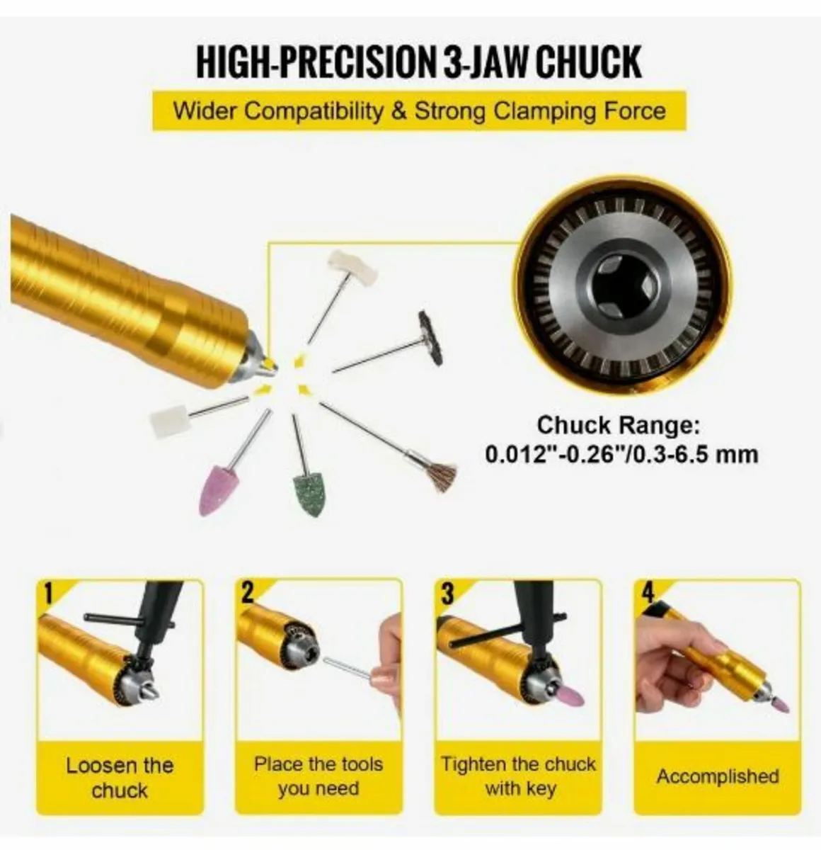Flex Shaft Grinder 780W Rotary Tool - Image 3