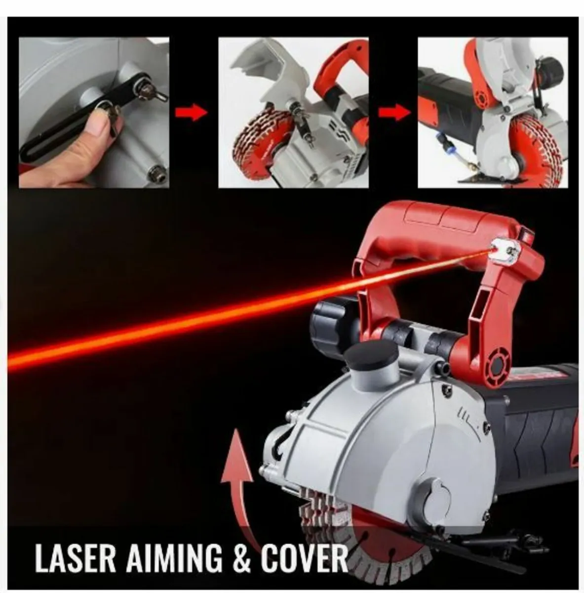 Wall Chaser 34 mm Cutting Depth - Image 3