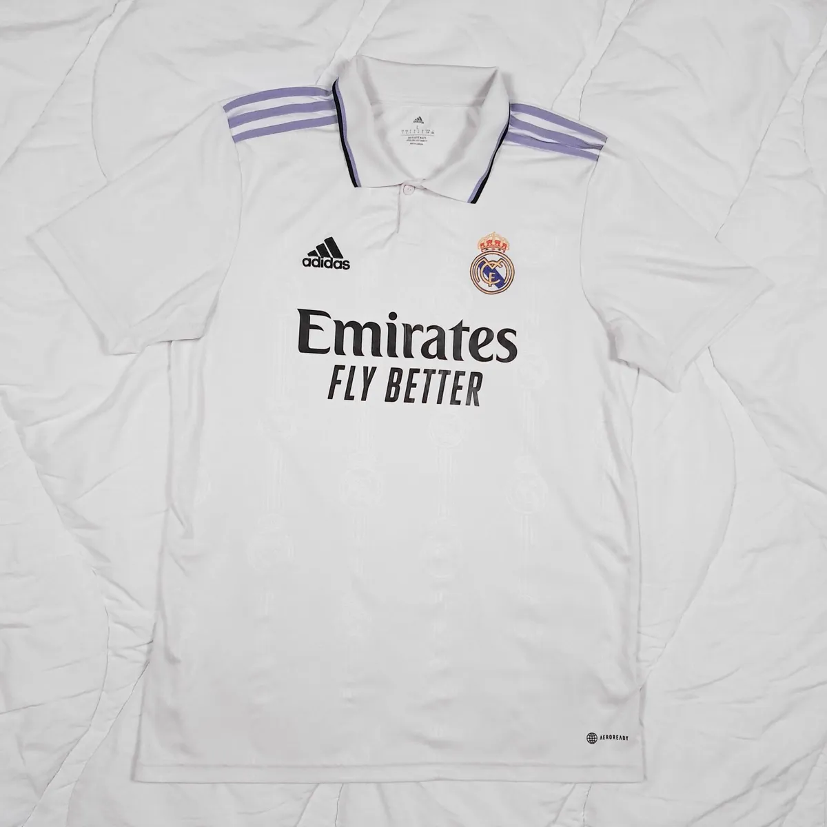 Adidas Real Madrid 22 23 Home Football Shirt L - Image 2