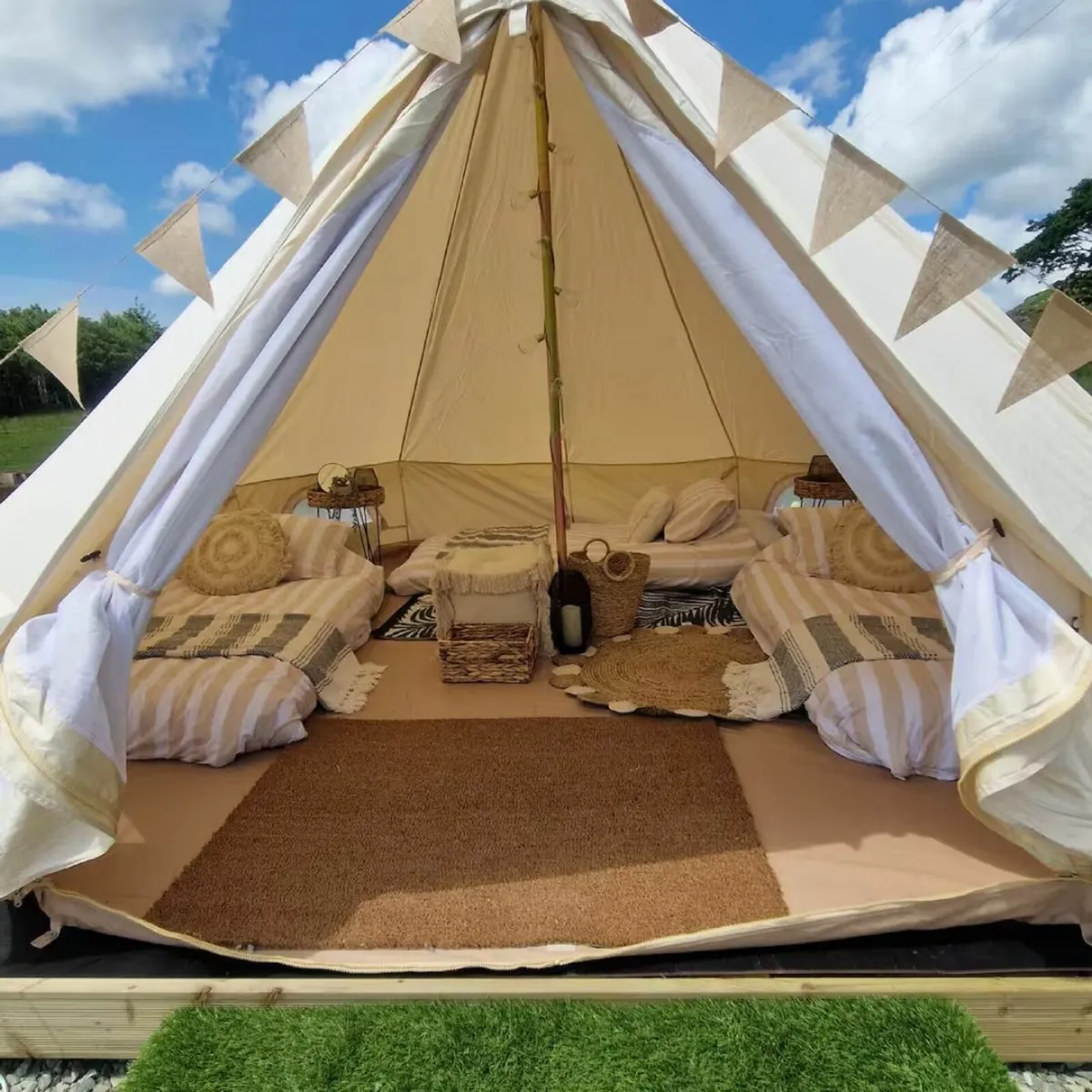 Camping Bell tent - Image 3
