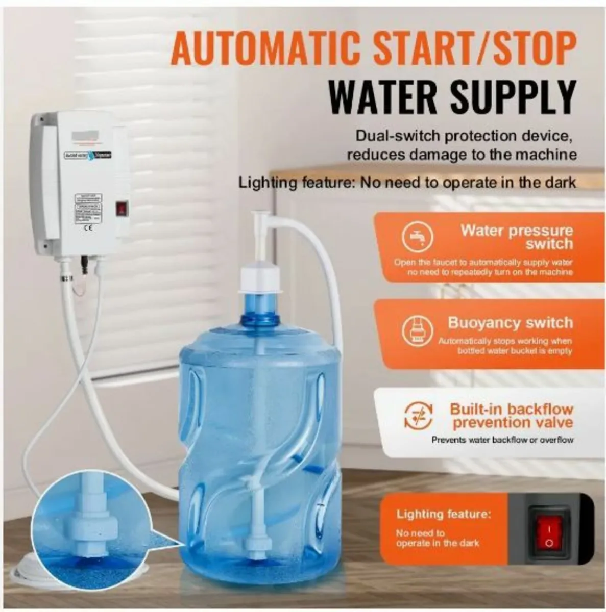 3.8 L Water Dispenser Pump - Image 1