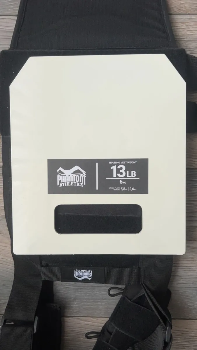 Phantom Weighted Vest + 6kg & 9kg Plates | Like Ne - Image 4