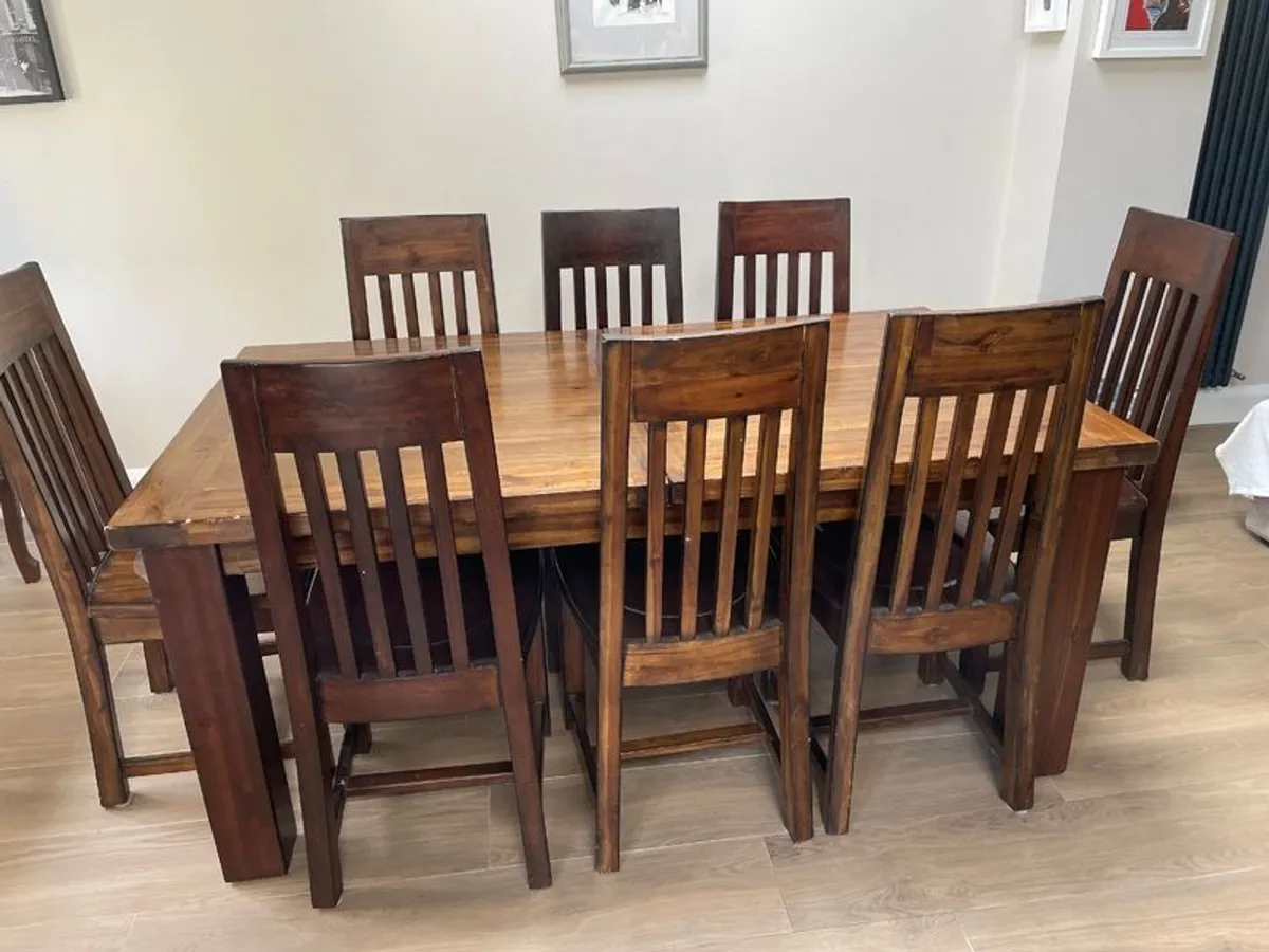 Dining table and Chairs - Image 2