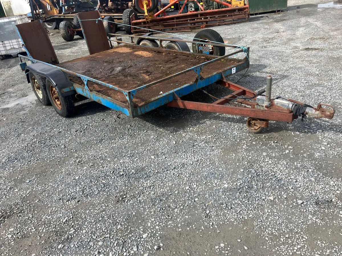 Twin Axle Car Trailer **Online Auction** - Image 1
