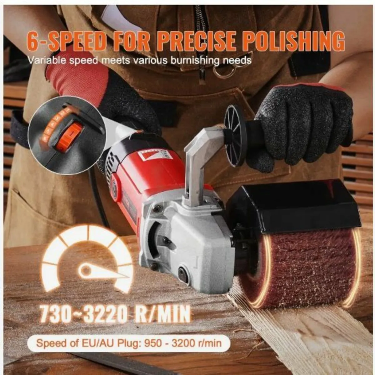 Burnishing Polishing Machine, 1200W - Image 3
