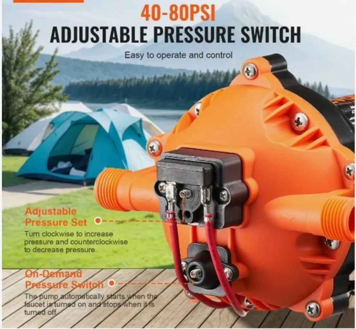 12V Diaphragm Pump - Image 2