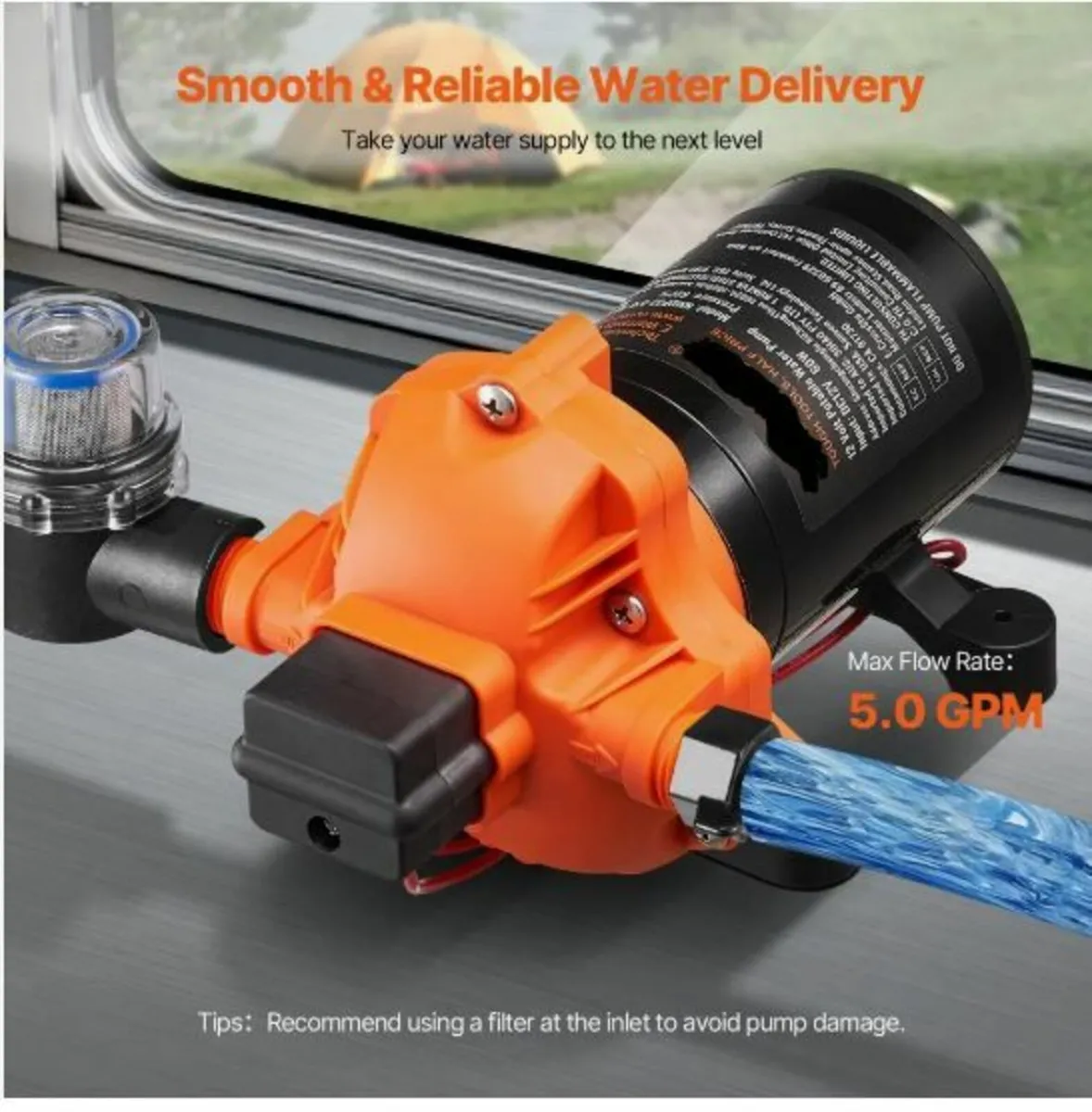12V Diaphragm Pump - Image 3