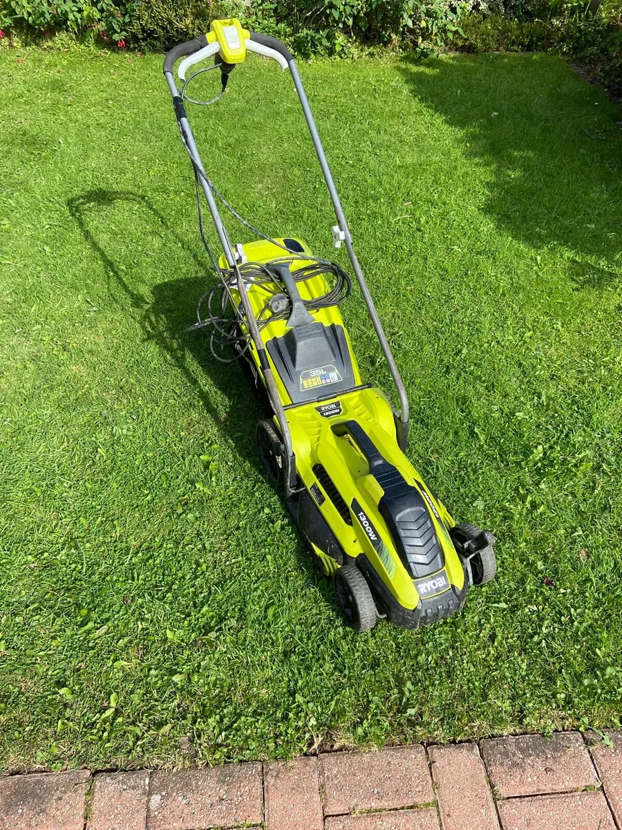 Ryobi.  Electric. Mower