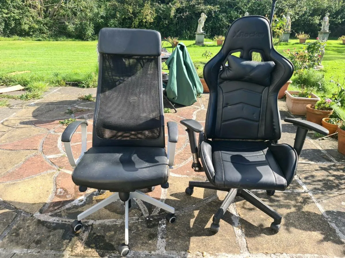 Two gaming chairs - Image 2