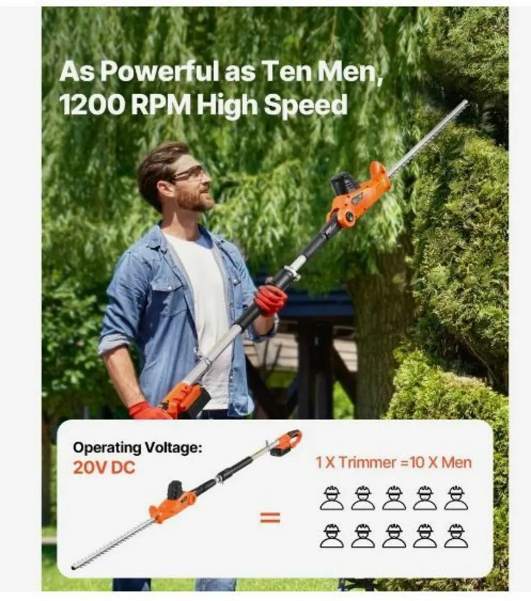 Electric Hedge Trimmer - Image 3