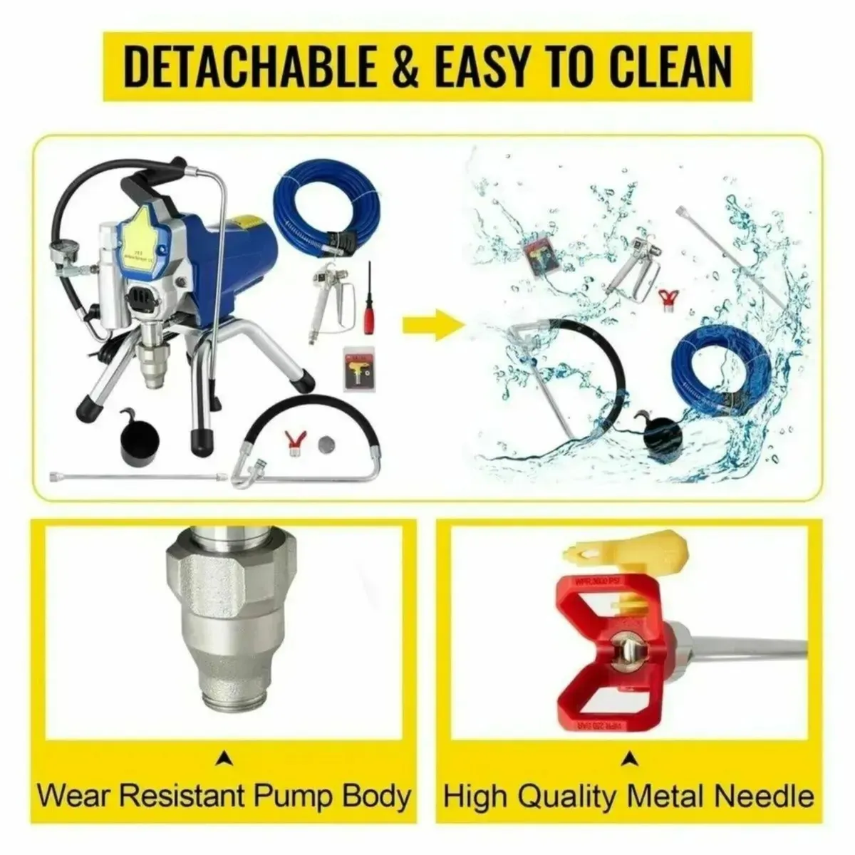 Paint Sprayer Machine High-Pressure Airless - Image 4