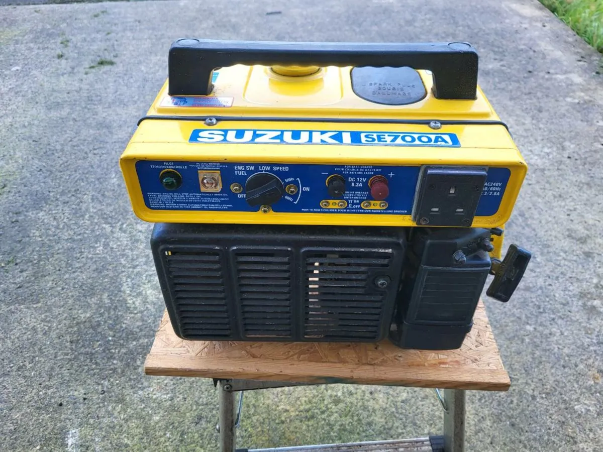 Suzuki Suitcase generator - Image 1