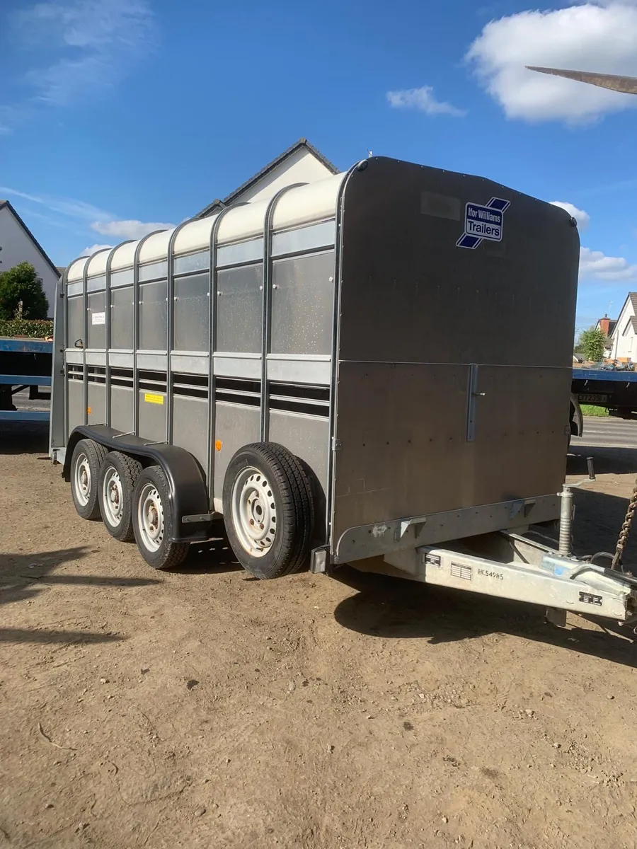 Ifor Williams 14ft cattle trailer - Image 1