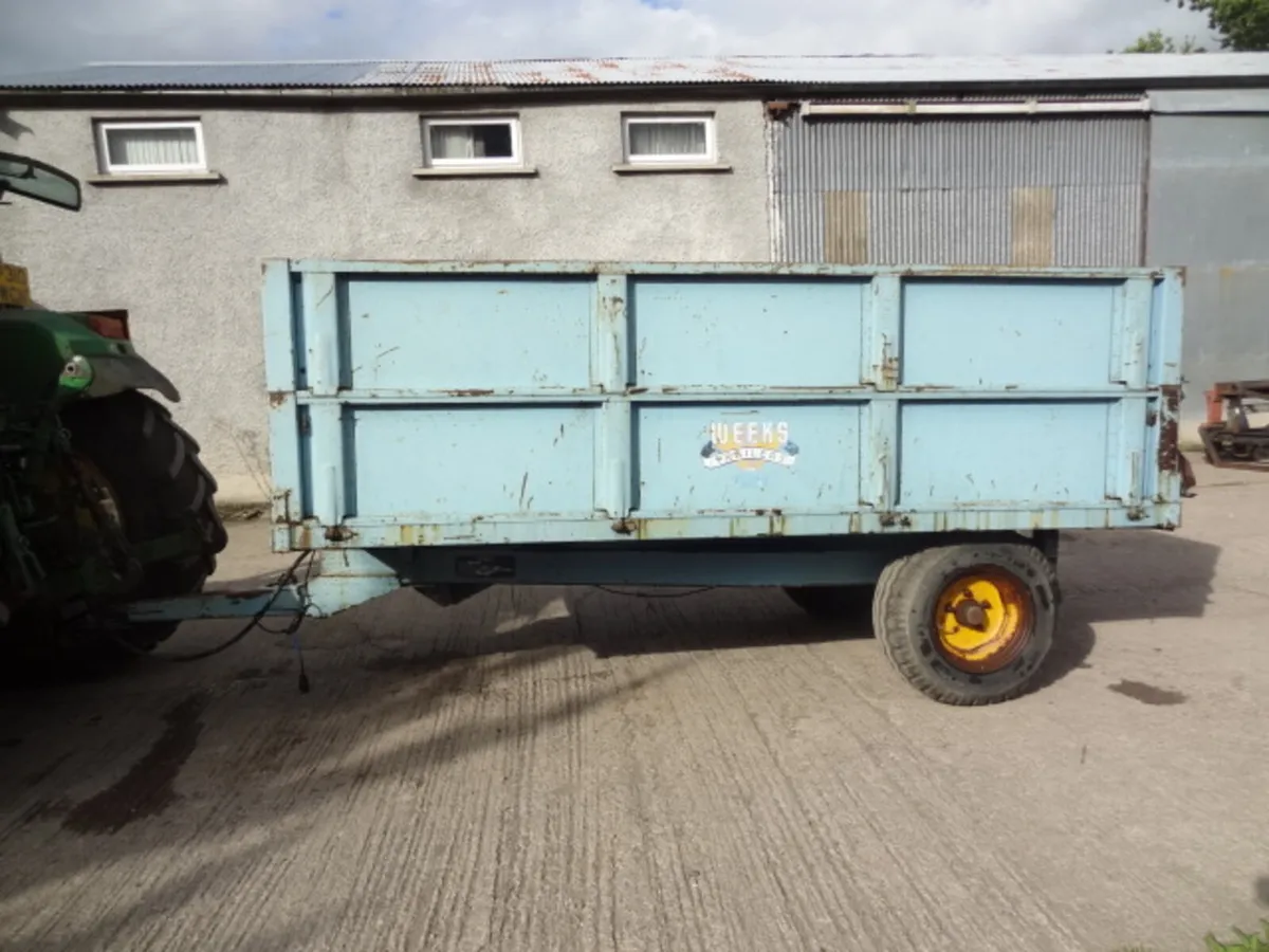 Original Weeks Tipping Trailer - Image 1