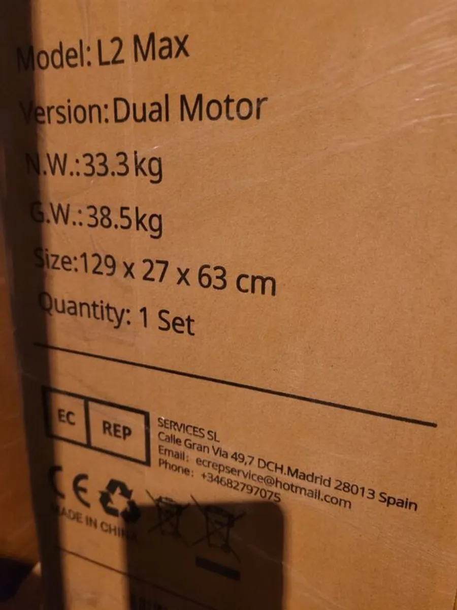 Electric scooter,For Sale: Brand New AUSOM L2 Max Dual Motor Electric Scooter Condition: Factory sealed, never opened, in original box - Image 2