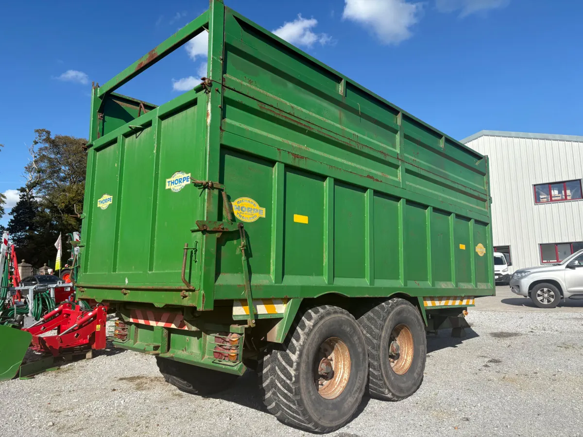 Thorpe 20ft Silage trailer - Image 2