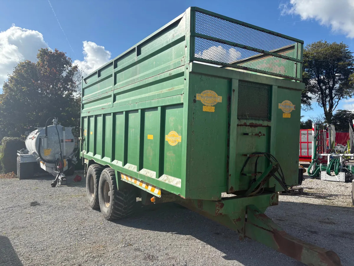 Thorpe 20ft Silage trailer - Image 1