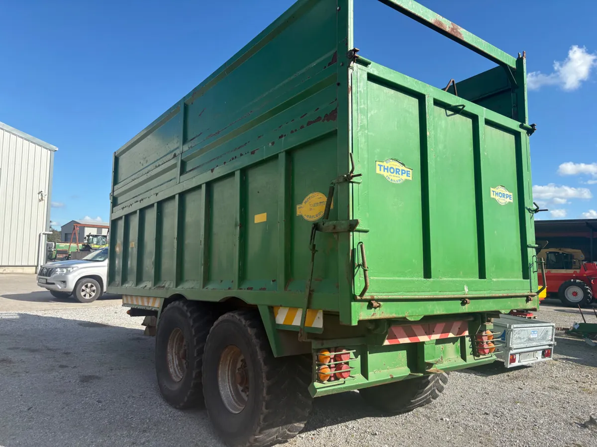 Thorpe 20ft Silage trailer - Image 3