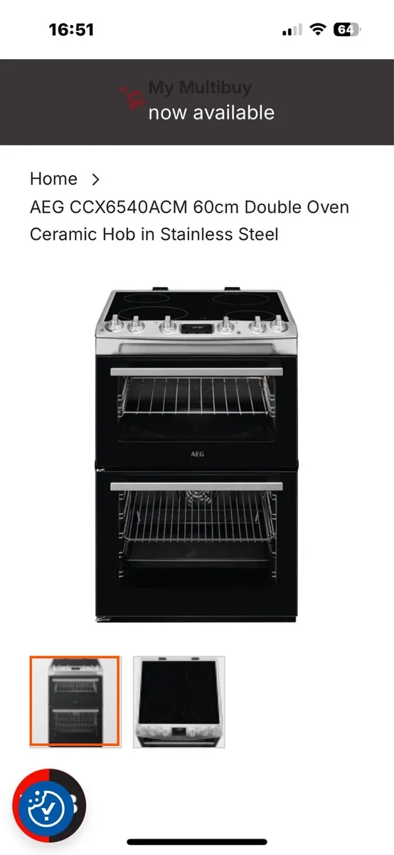 AEG Hob and Oven - Image 2
