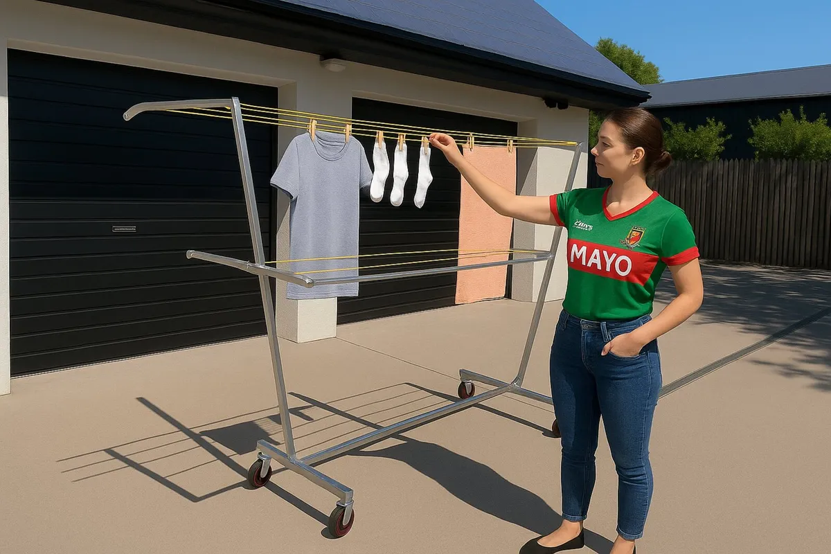 Mobile clothes line - Image 1