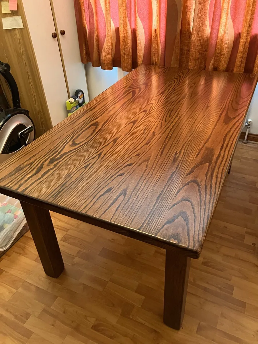 Mahogany Kitchen Table - Image 1