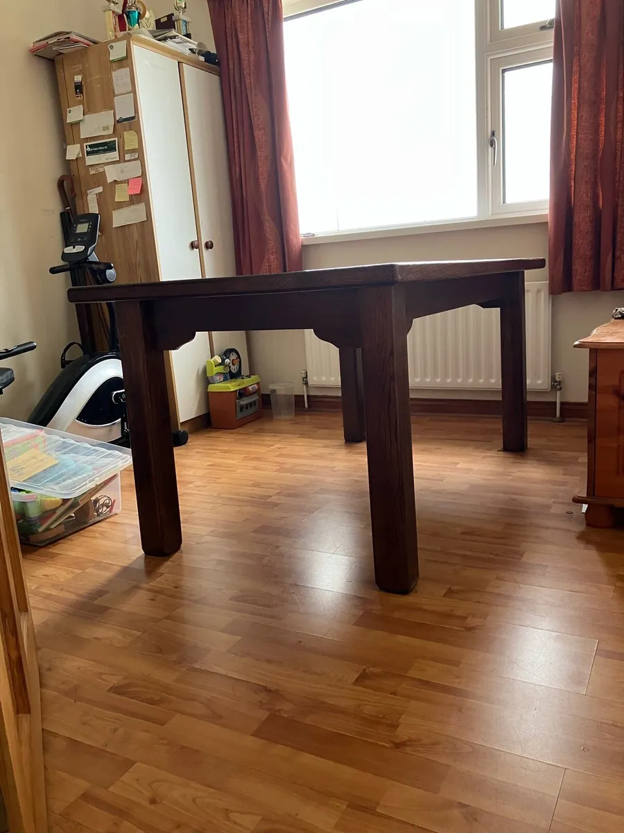 Mahogany Kitchen Table - Image 2