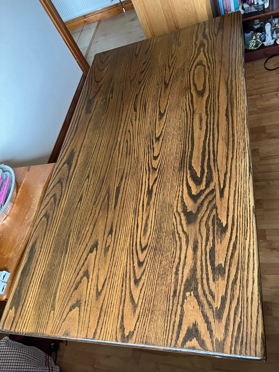Mahogany Kitchen Table - Image 3