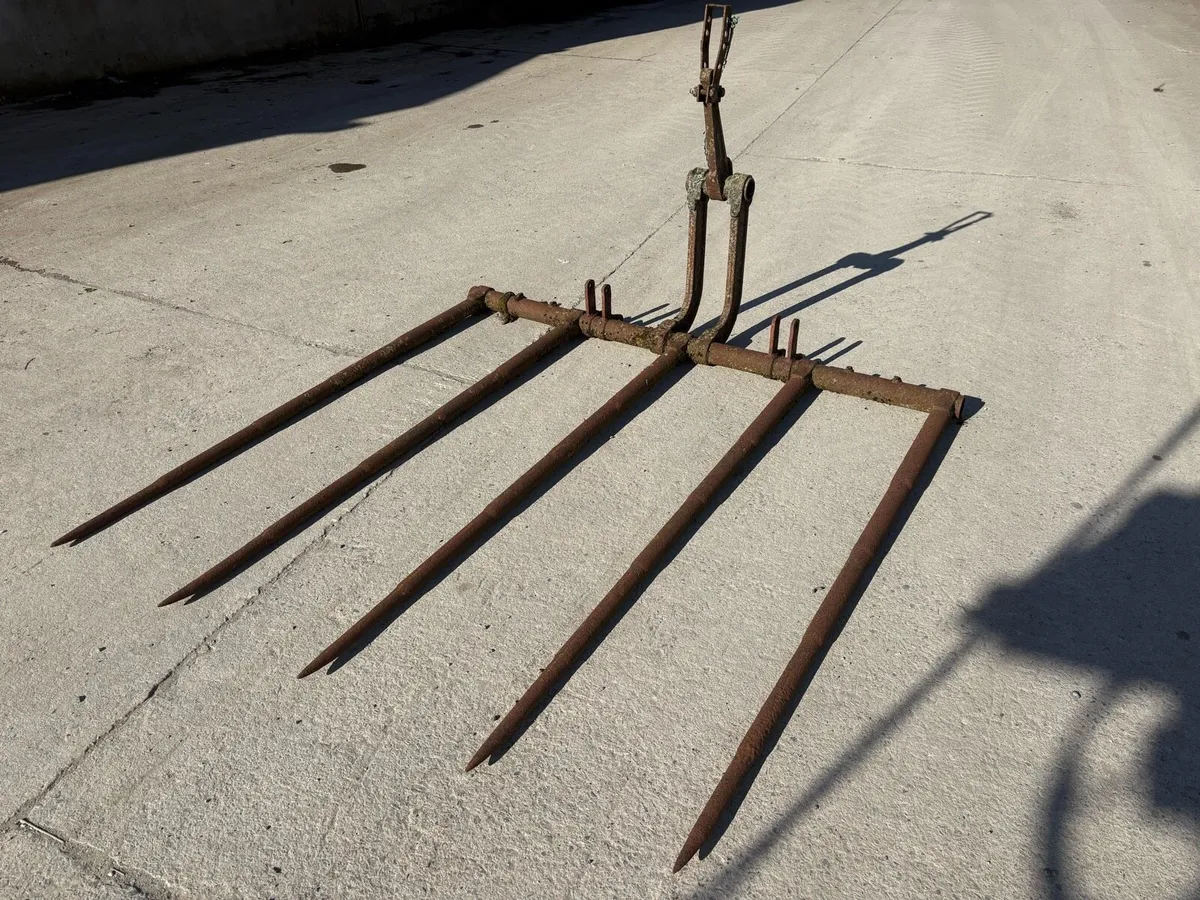Vintage buckrake - Image 1