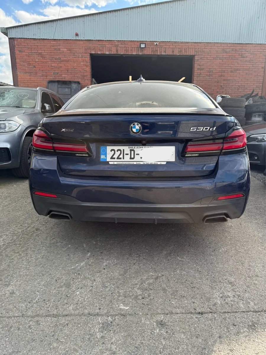 2022 BMW 530d G30 M-Sport damaged - Image 4